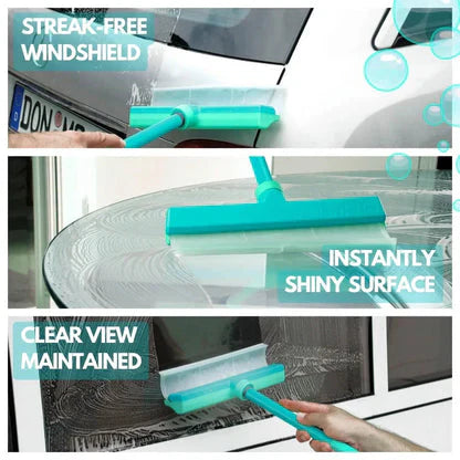 Streak-Free Window Squeegee – EcoFlex Pro